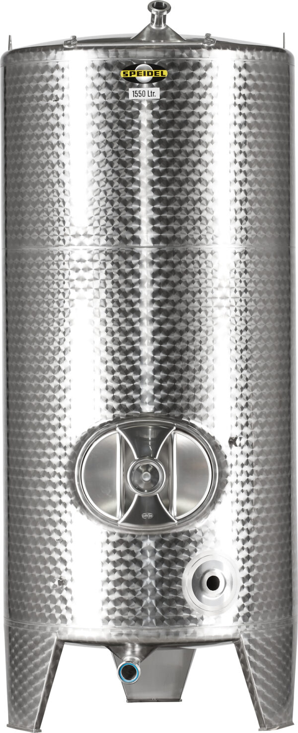 Abbildung ähnlich - FS-MO-082 525 Liter - Gär- & Lagerbehälter Basistank FS-MO (rund) - Kessler Zell Weinbautechnik